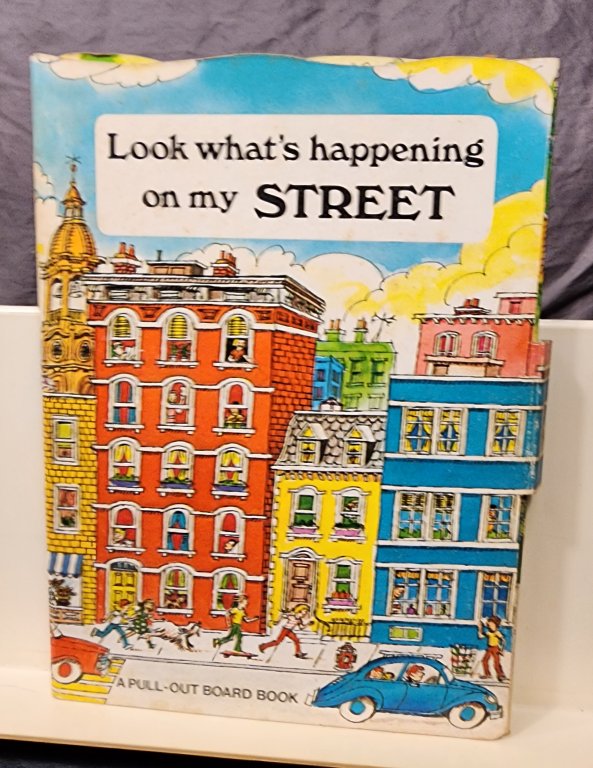 Look What's Happening on My Street, A Pull-out Board Book